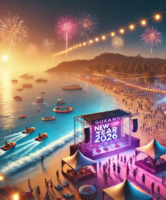 Gokarna New Year Package from Bangalore – Beach Party 2026